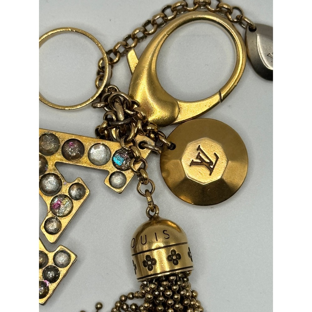 LOUIS VUITTON BIJOU DE SAC CALYPSE KEY RING CHARM - Picture 8 of 10